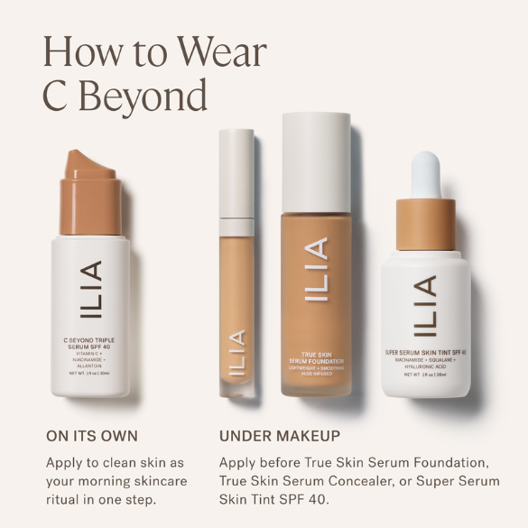 ILIA C Beyond Triple Serum SPF 30