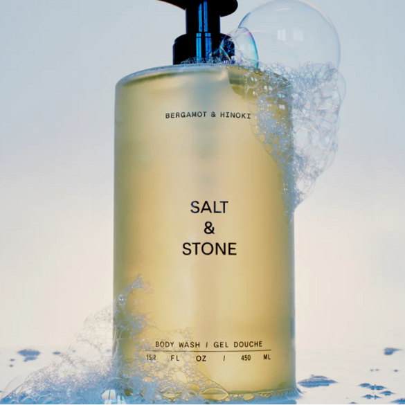 Salt & Stone Body Wash - Bergamot & Hinoki