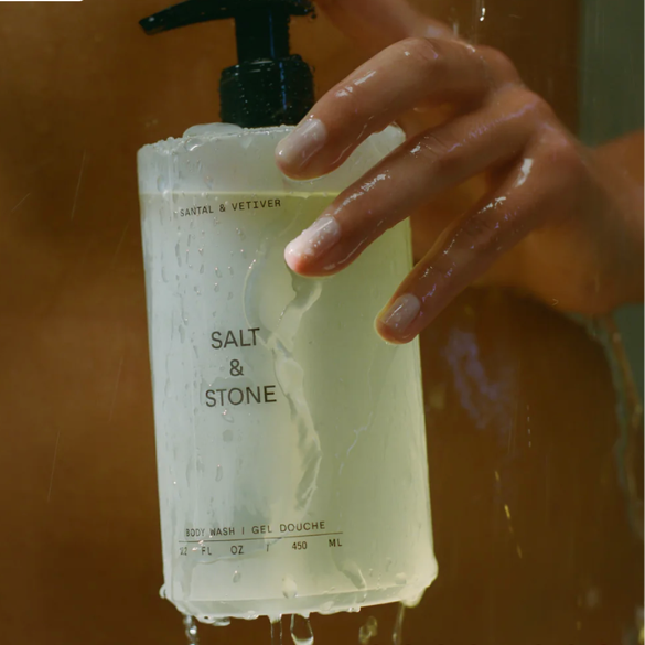 Salt & Stone Body Wash - Santal & Vetiver