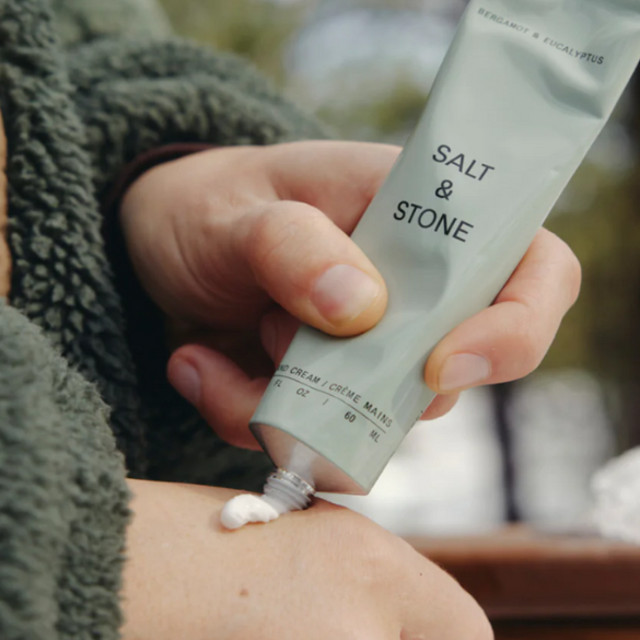 Salt & Stone Hand Cream - Bergamot & Hinoki
